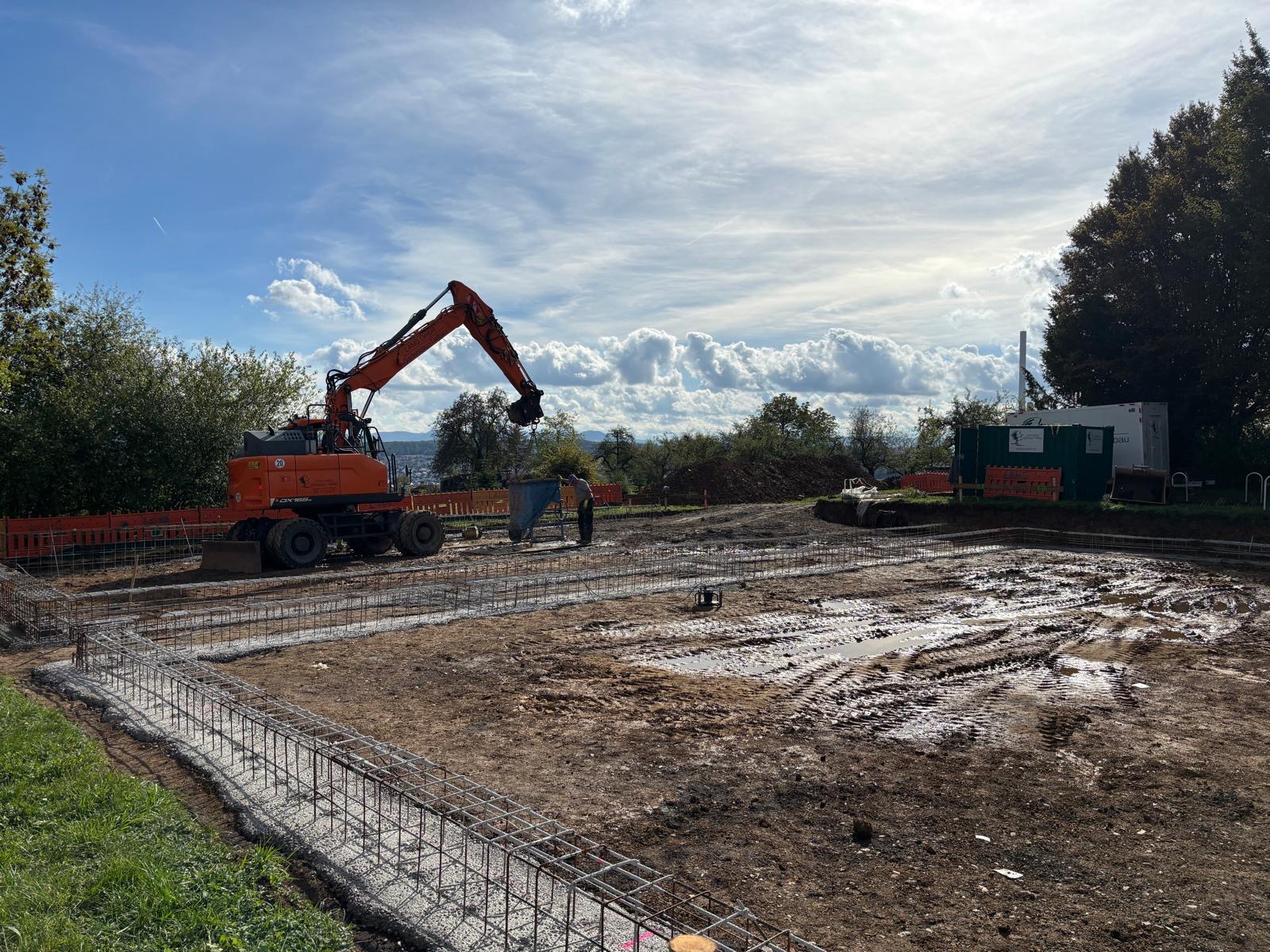 Weitere Arbeiten an den Padel-Courts am 14. Oktober 2026