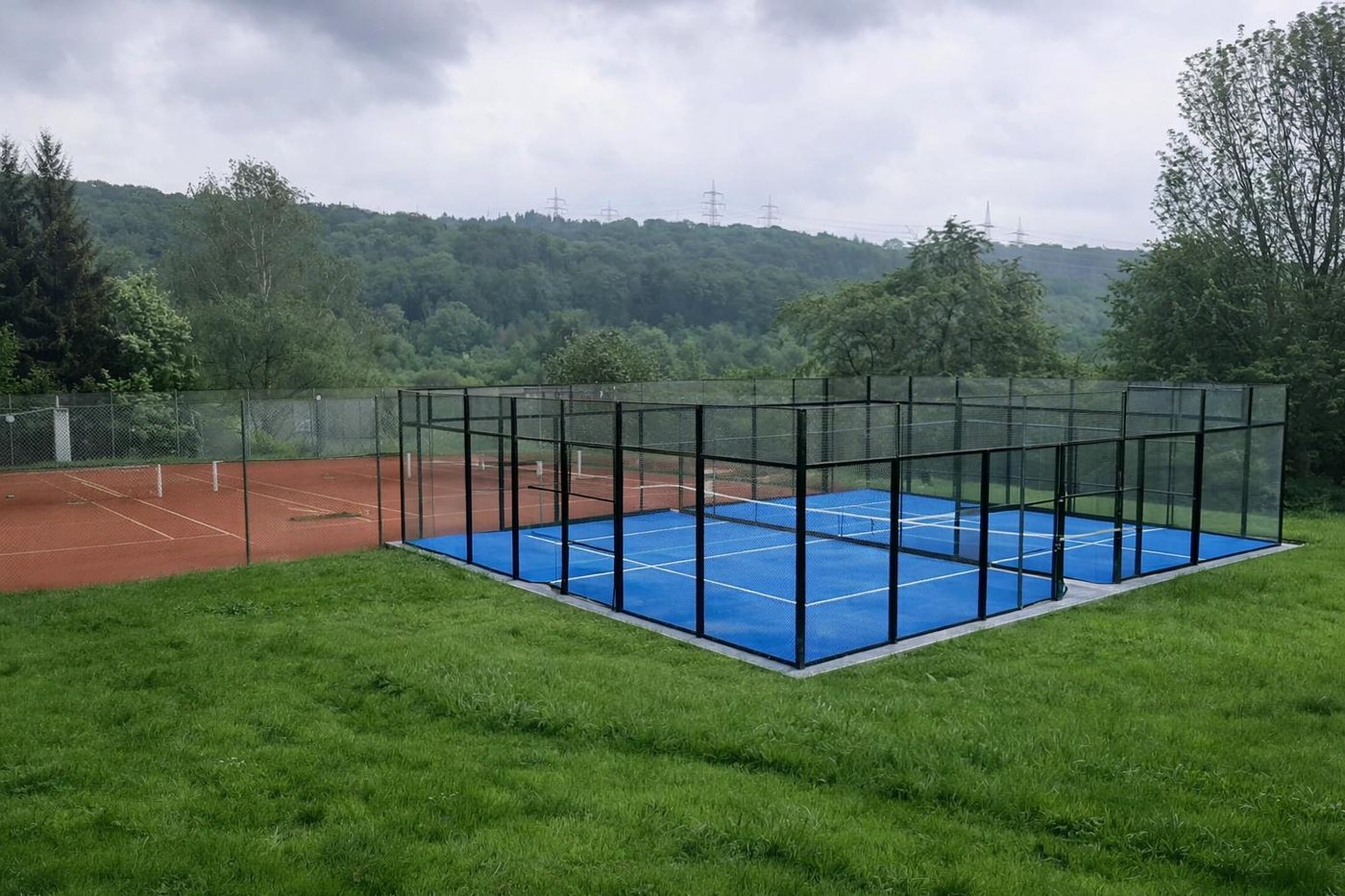 Mannschaft Padel-Mannschaft